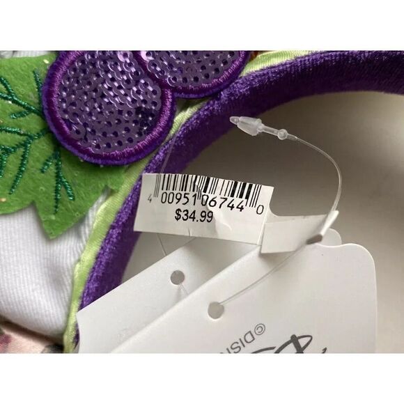 2023 Disney California Adventure Food & Wine Festival Minnie Mouse Ears Headband - Picture 6 of 10